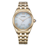 Citizen L EM1143-81X - bracciale e cassa acciaio placcato oro rosa - quadrante bianco